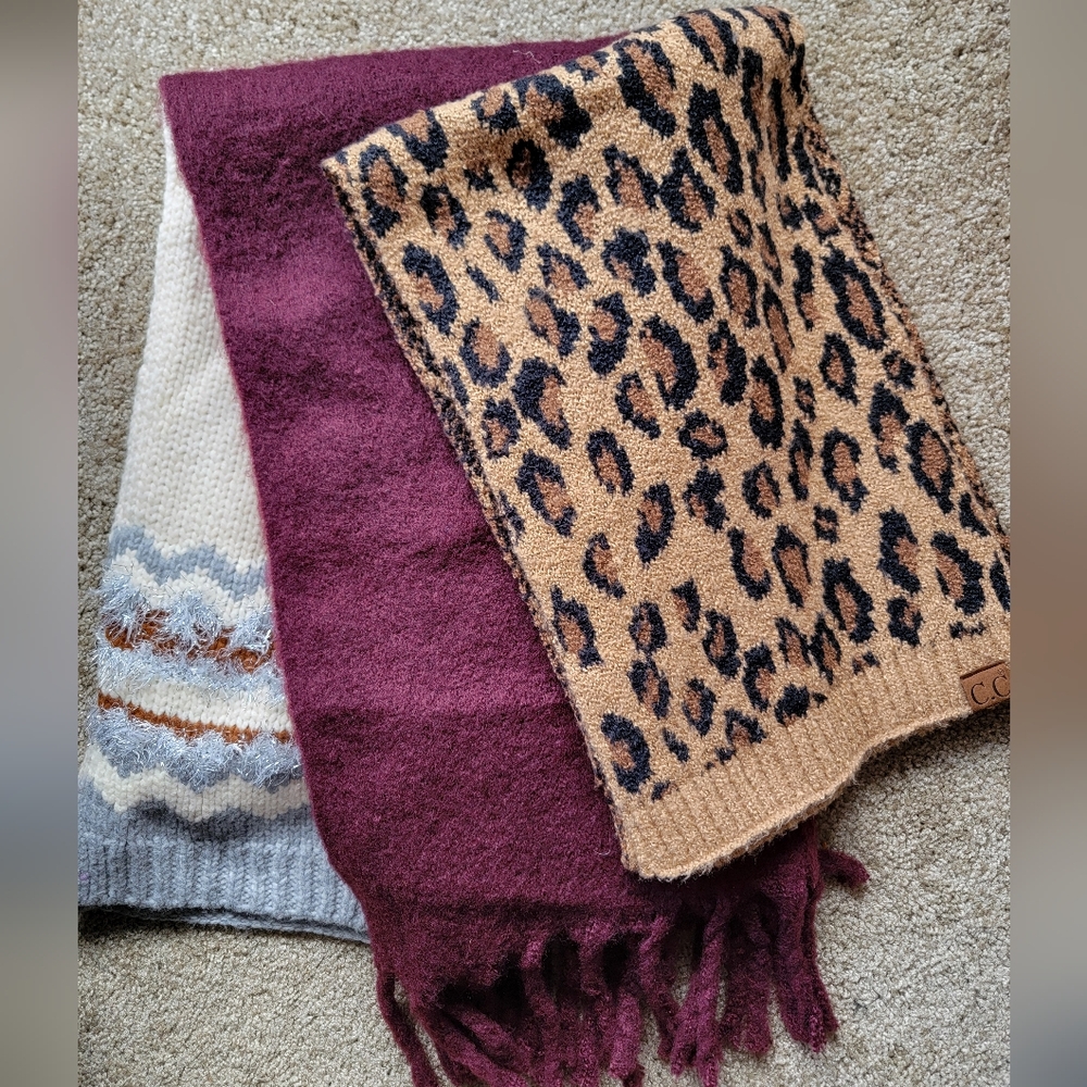 Set of Three Scarves